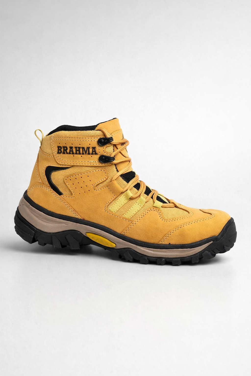 Botas Bramah Hombre Cuero De Seguridad Dieléctricas Cosidas