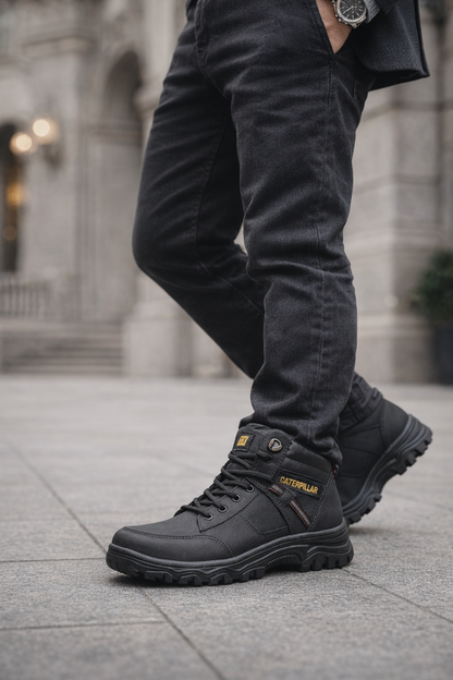 Botas Hombre Casuales Sintético Outdoor Clásicas Senderismo Cosidas