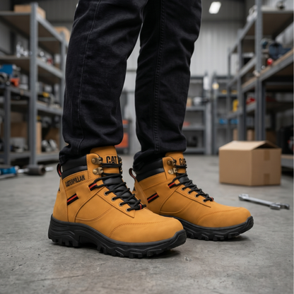 Botas Hombre Casuales Sintético Outdoor Clásicas Senderismo Cosidas