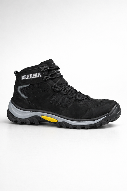 Botas Bramah Hombre Cuero De Seguridad Dieléctricas Cosidas