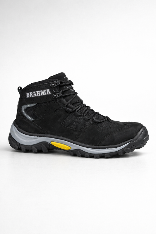 Botas Bramah Hombre Cuero De Seguridad Dieléctricas Cosidas