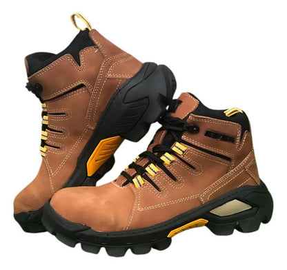 Botas Seguridad Hombre Dieléctricas Cuero Trabajo Industrial