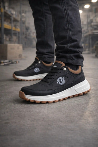 Zapatos Hombre Tenis Casual Calzado Caballero Cosido Confort
