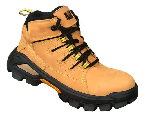 Botas Seguridad Hombre Dieléctricas Cuero Trabajo Industrial