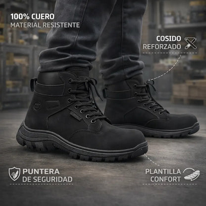 Botas Hombre De Seguridad Dieléctricas Cuero Industriales