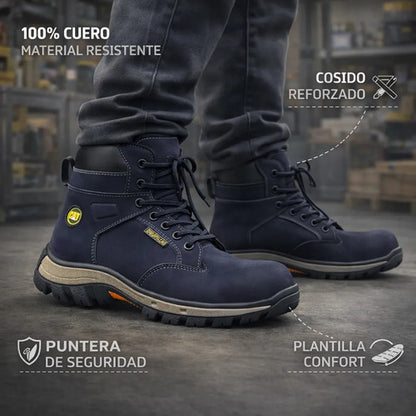 Botas Hombre De Seguridad Dieléctricas Cuero Industriales