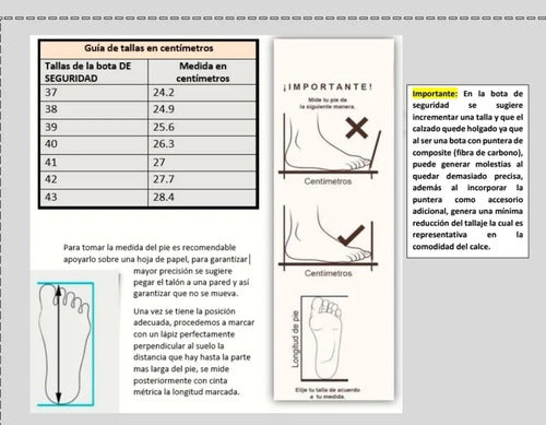 Botas Seguridad Hombre Dieléctricas Cuero Trabajo Industrial