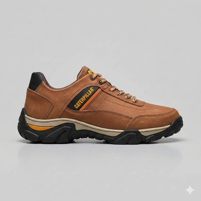 Zapatos Hombre Calzado Casual En Cuero Cosidos Senderismo