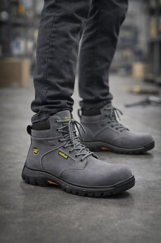 Botas Hombre De Seguridad Dieléctricas Cuero Industriales