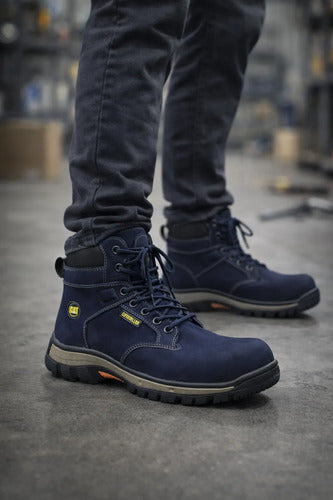 Botas Hombre De Seguridad Dieléctricas Cuero Industriales