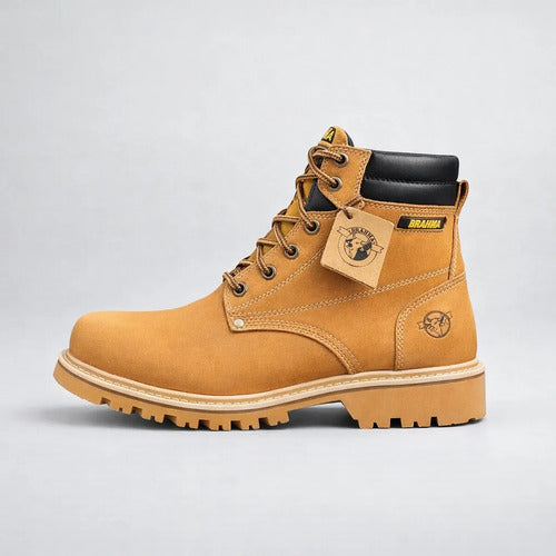 Botas Hombre Cuero Casuales Clásicas Antideslizantes Cosidas