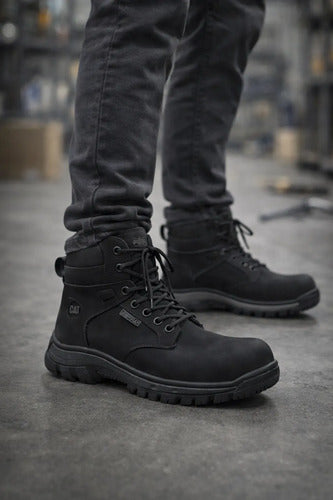 Botas Hombre De Seguridad Dieléctricas Cuero Industriales