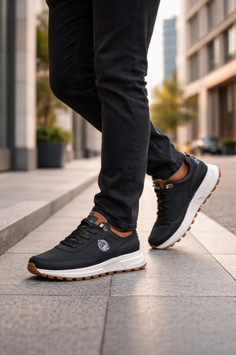 Zapatos Hombre Tenis Casual Calzado Caballero Cosido Confort