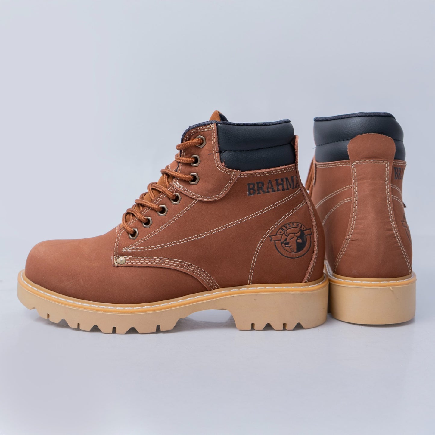 Botas Hombre Cuero Casuales Clásicas Trabajo Antideslizantes